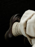 Get through autumn and winter with warm, knitted cable knit socks!