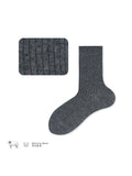 Retro chunky wool socks
