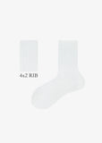 Linen-Cotton Crew Socks